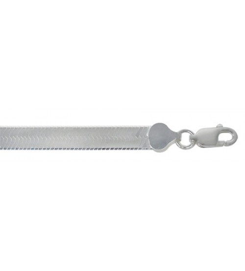 3.5mm Magic Herringbone Chain, 16" - 18" Length, Sterling Silver